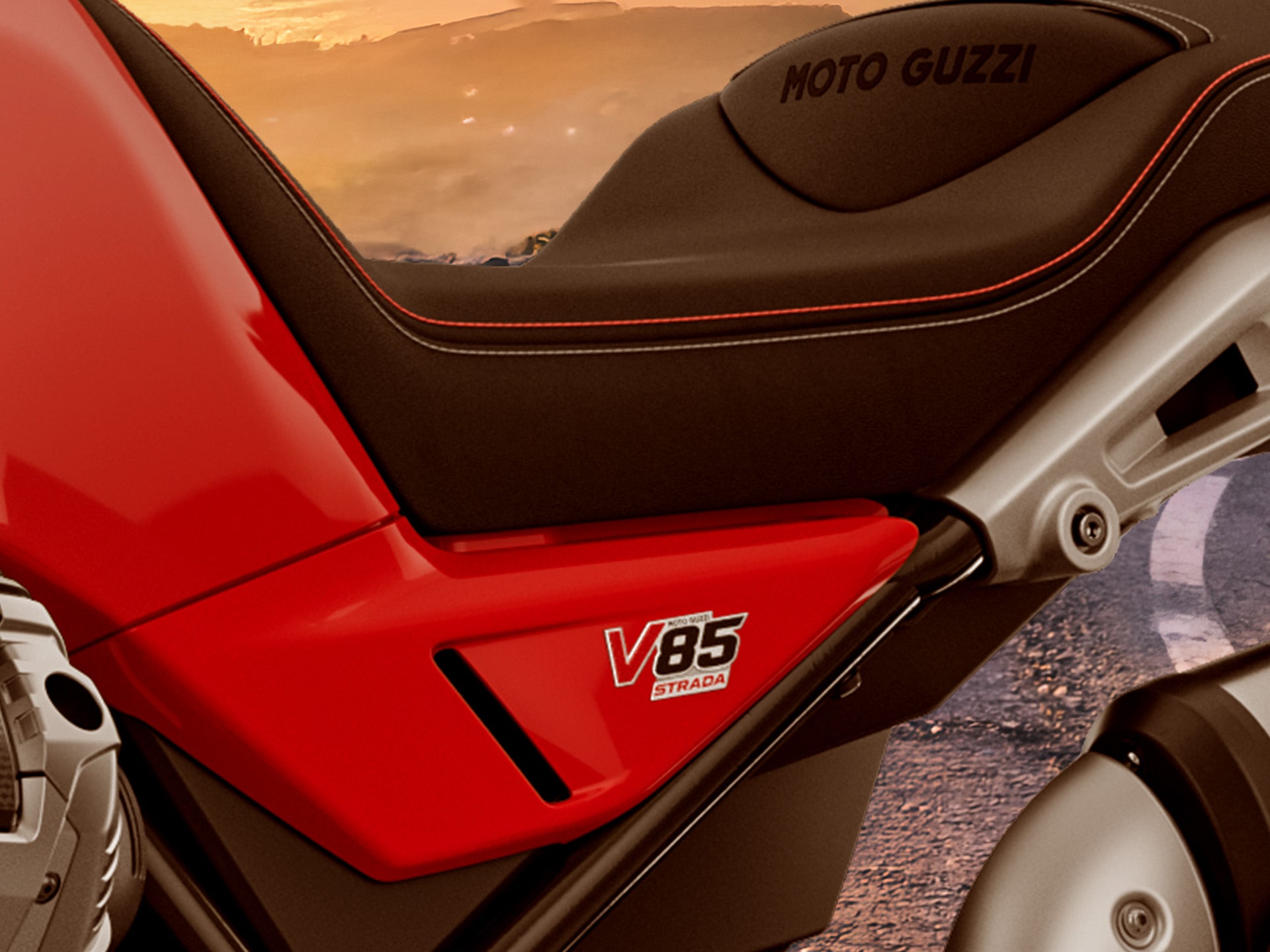 Moto Guzzi V85 Strada 850 — sfeerbeeld 2